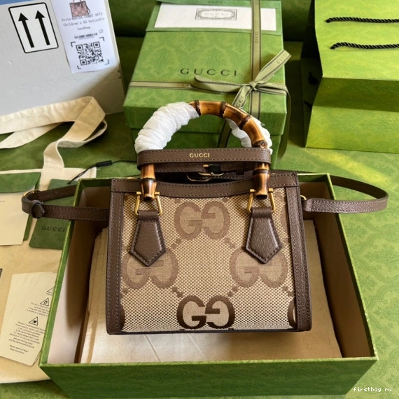 Firstbag ru bag Diana with mini GG tote Gucci jumbo 0822